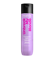 Matrix Total Results Unbreak My Blonde Shampoo - Укрепляющий шампунь без сульфатов с лимонной кислотой для осветленных волос 300 мл